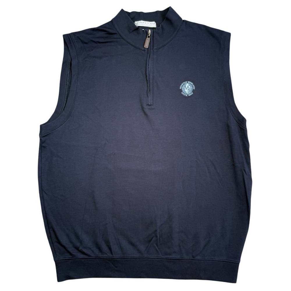 Nemacolin Woodlands Mystic Rock Golf Course PA Top 100 Men’s 1/4 Zip Vest XL